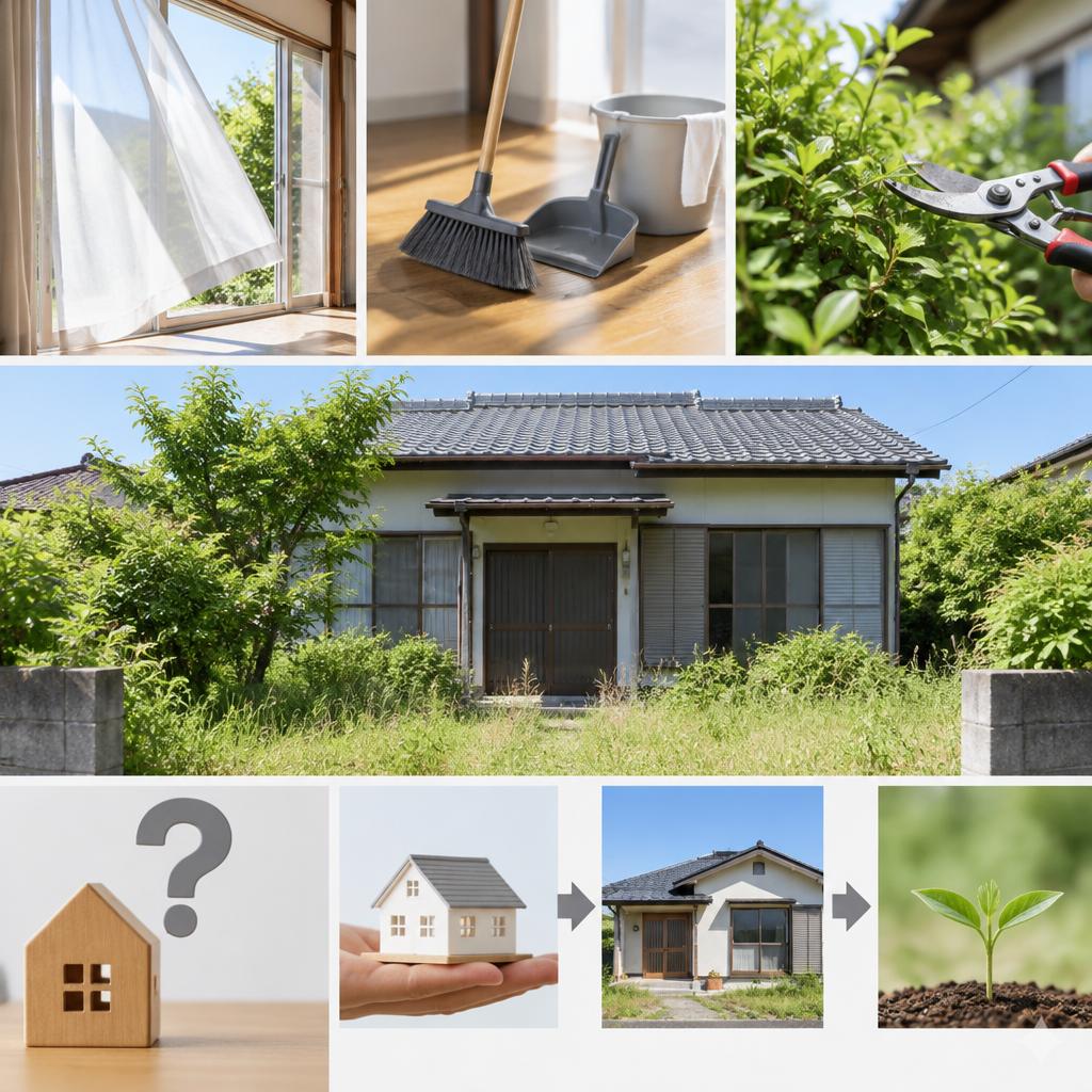 放置する前に知っておきたい、空き家管理のポイント